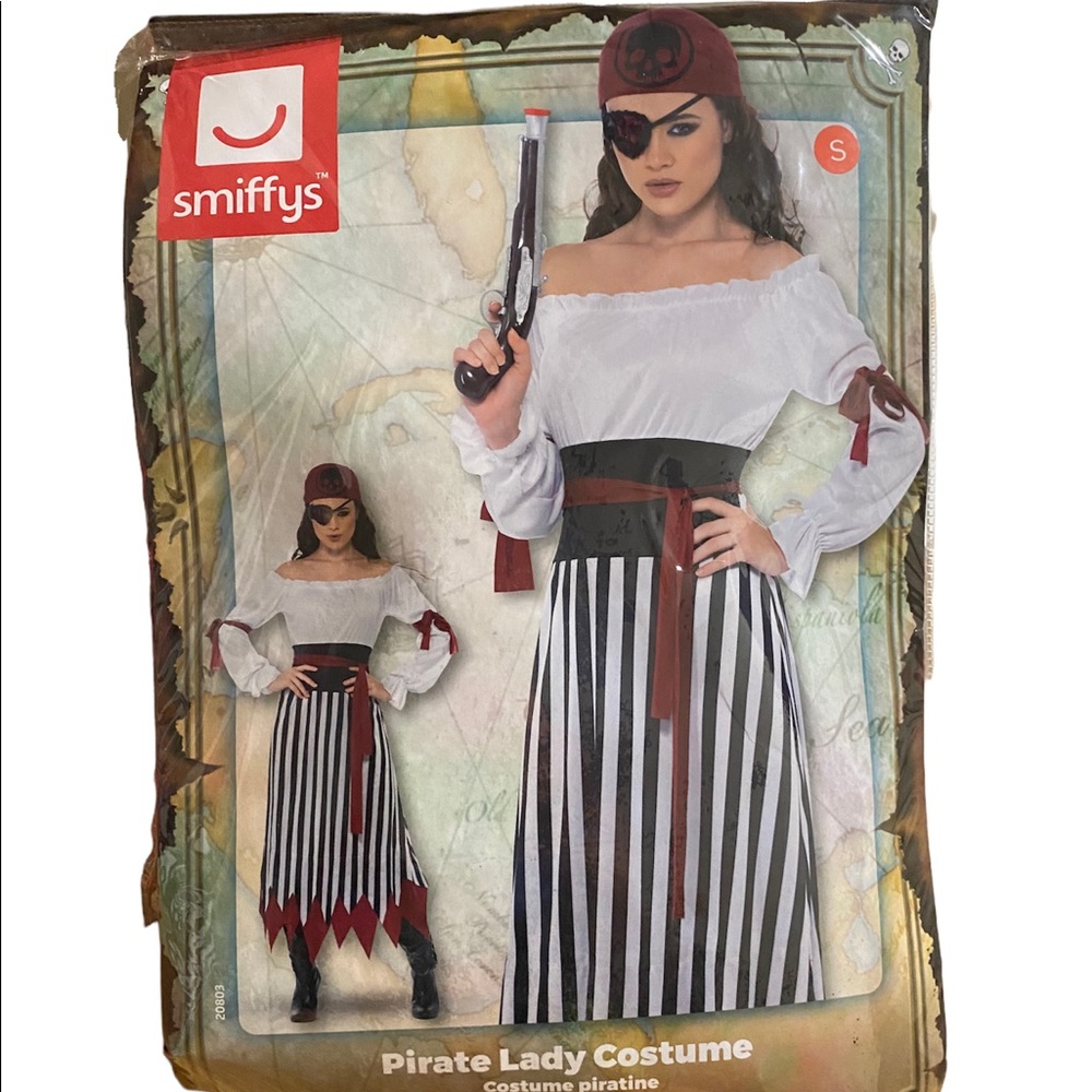 Pirate lady Halloween costume size S
